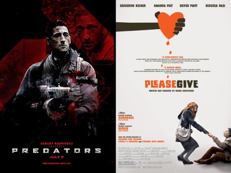 New On Home Video: "Predators" on the Hunt, Please Give "Please Give" a Second Chance