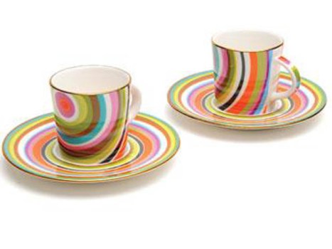 Psychedelic Espresso Cups