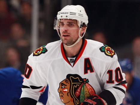 Blackhawks' Sharp Becomes a Father
