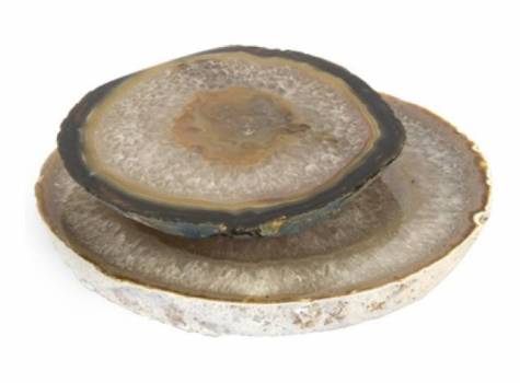 Agate Cheese Plates