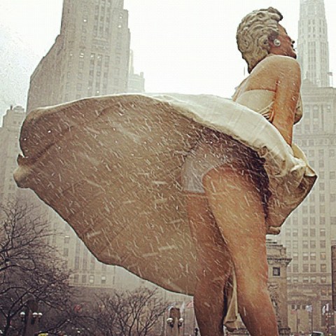 Your #ChicagoGram Snow Photos