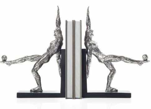 Leaning Men Bookends