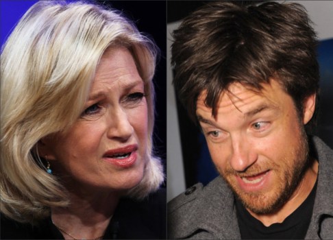 Diane Sawyer as Jason Bateman's "Switch" Muse
