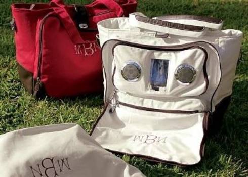 Cooler with MP3 Player