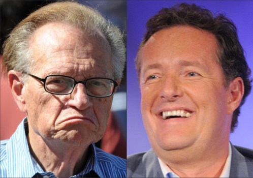 Piers Morgan, the Man Who Would Be Larry King