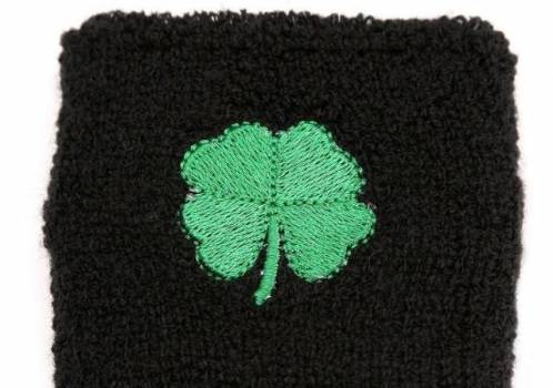 Shamrock Terry Cloth Wristband