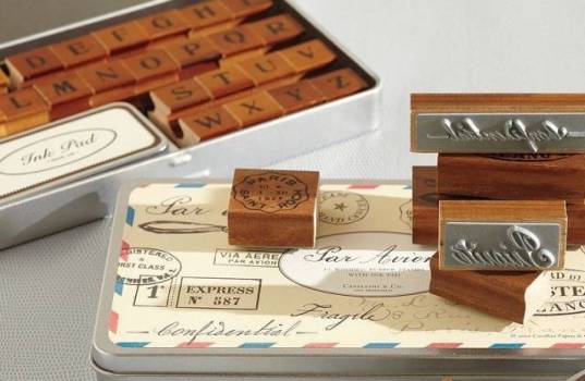 Vintage Stamp Set