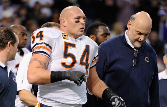 Why Does Urlacher Need to Talk About His Knee?