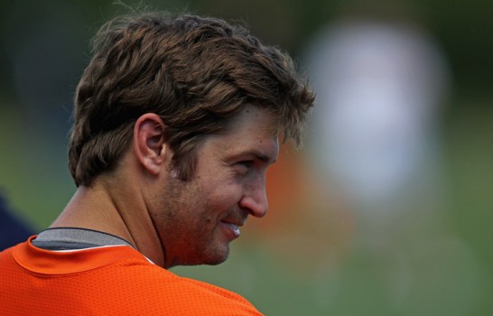 Why Jay Cutler Can't Stop Smiling