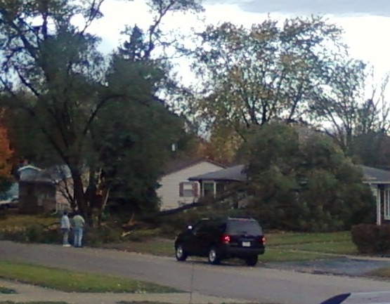 PHOTOS: Violent October Storm Cuts Across Northern Illinois