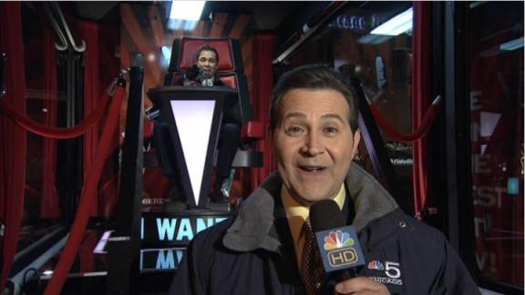 NBC 5's Andy Avalos auditions for 