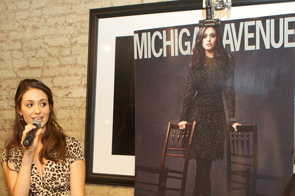 Emmy Rossum's Michigan Ave. Mag Release Party