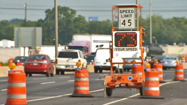 Few Drivers Respect Work Zone Speed Limits