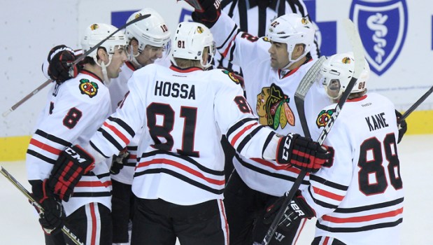 Blackhawks Win on the Road