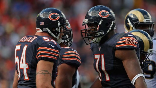 Israel Idonije Pranks Bears Rookies