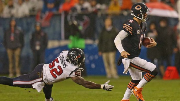 Dobbins Fined $30K for Hit on Cutler