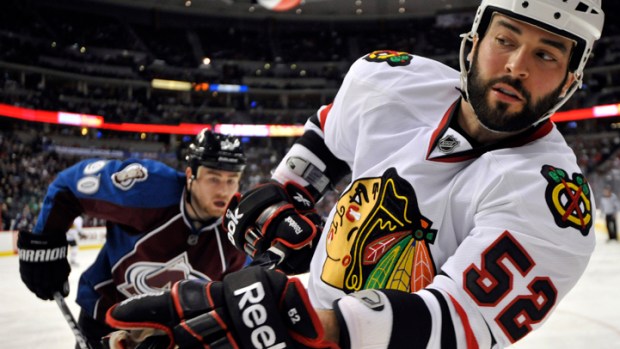 Emery, Kane Lead Hawks Over Avs