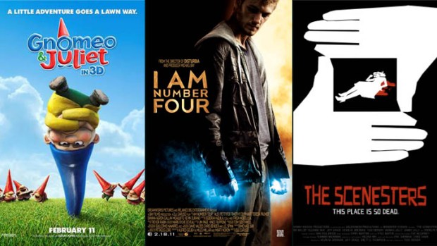 New on Home Video: "Gnomeo & Juliet," "I Am Number 4" & "The Scenesters"