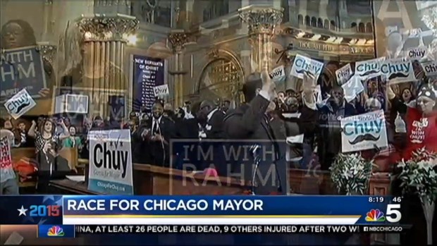 [CHI] Mayoral Race Becomes More Heated Two Days Before Election