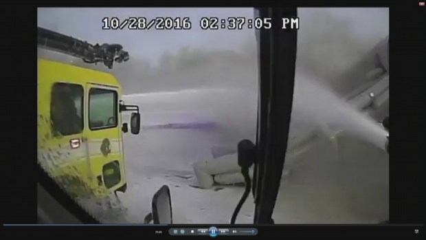 Newly released video shows plane's engine exploding on O'Hare runway Newly released video shows plane's engine exploding on O'Hare runway