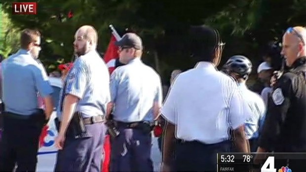 Turkish president's security clashes with DC protesters