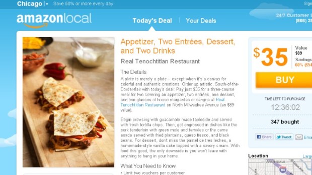 AmazonLocal Goes Live in Chicago