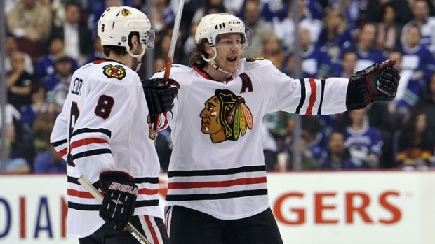 Blackhawks Shut Out Canucks 5-0
