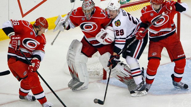 Hawks Blown Over by Hurricanes