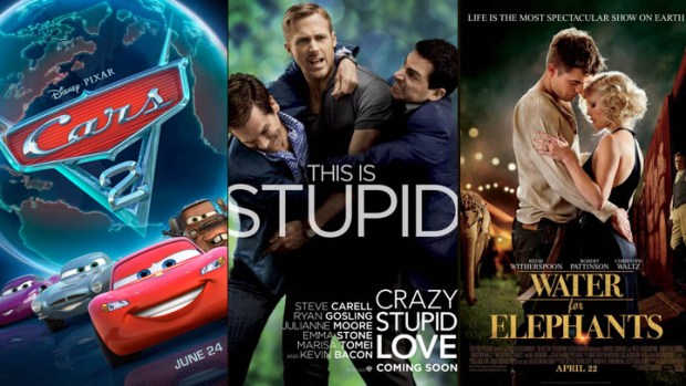 New on Home Video: "Cars 2," "Crazy, Stupid, Love," "Water for Elephants" & More