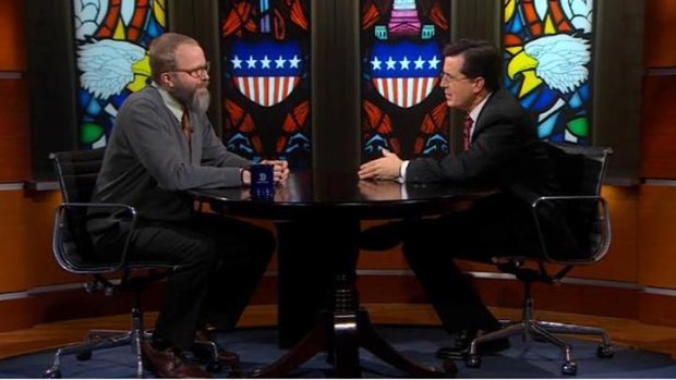@MayorEmanuel on 'The Colbert Report'