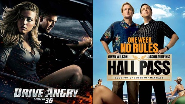 This Week's Movies: "Drive Angry," "Hall Pass"