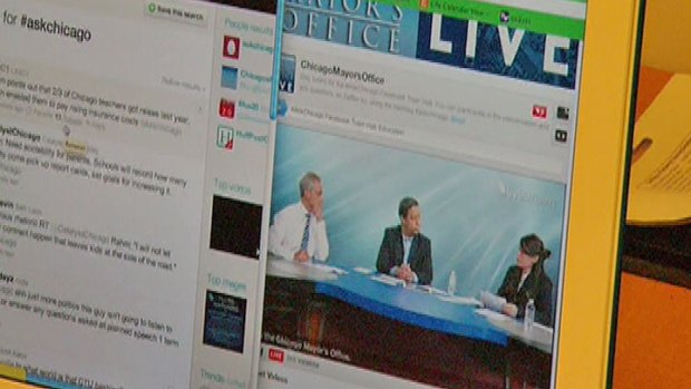 Emanuel Holds Second Facebook Town Hall