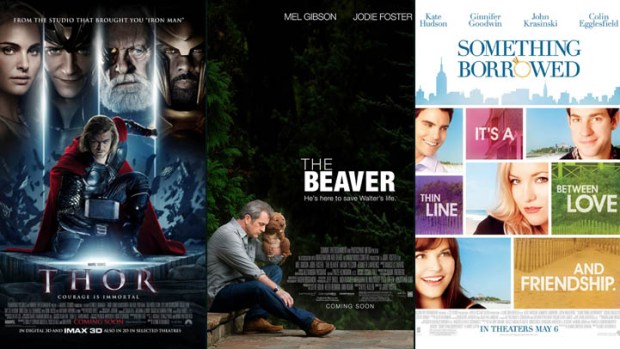 This Week's New Movies: "Thor" vs. "The Beaver"