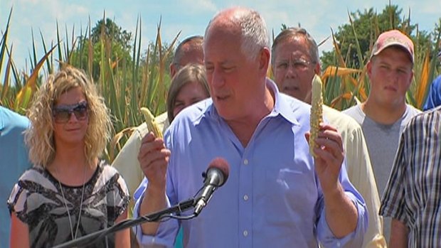 Quinn Pledges Aid to Drought-Stricken Farmers