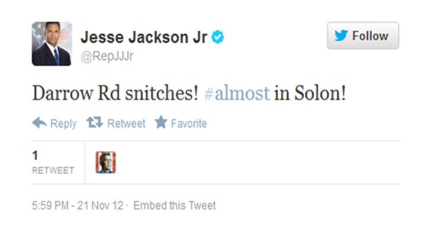 First Tweet in Five Months Emanates from JJJr's Account