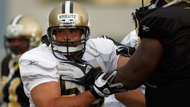Olin Kreutz Quits Saints