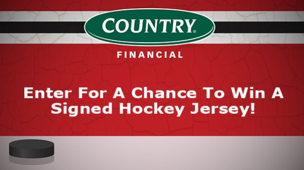 Enter For A Chance To Win A Signed Hockey Jersey From COUNTRY Financial