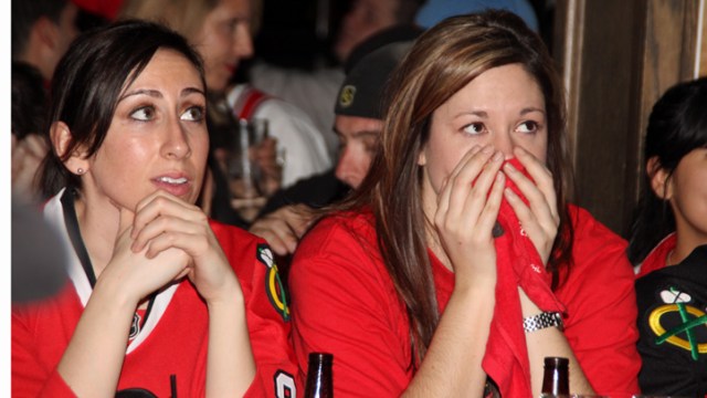 PHOTOS: Agony of a Hawks Defeat