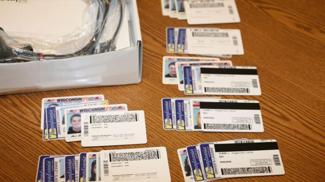 Photos: Fake IDs Shipped From China