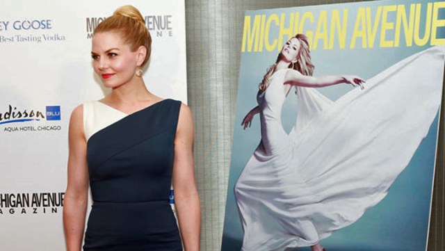 Jennifer Morrison Celebrates Michigan Ave. Mag Cover