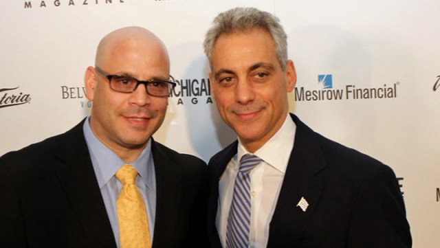 Rahm Emanuel's Michigan Avenue Magazine Cover Party