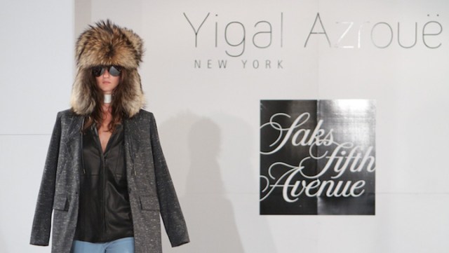 Designer Yigal Azrouel's Fall 2012 Collection 