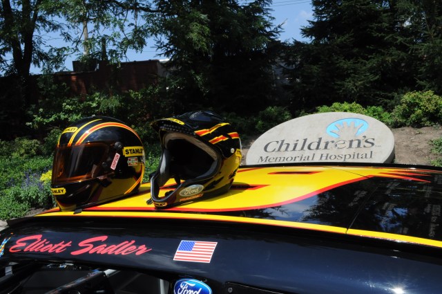 PHOTOS: NASCAR Drivers Visit Children's Memorial Hospital