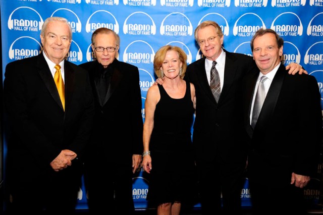 Larry King Hosts National Radio Hall of Fame Grand Opening