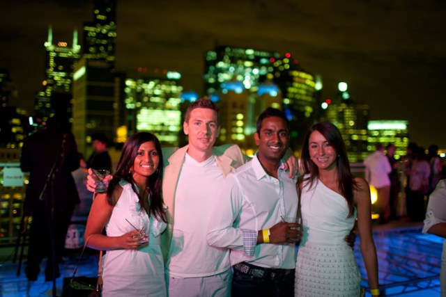 PHOTOS: EnV's Rooftop White Party