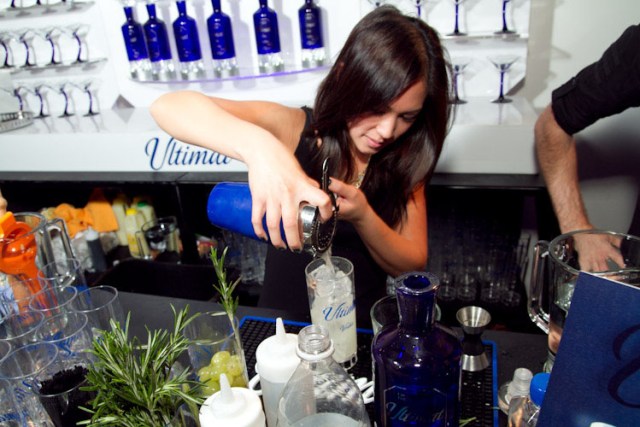 Patron Pushes the 