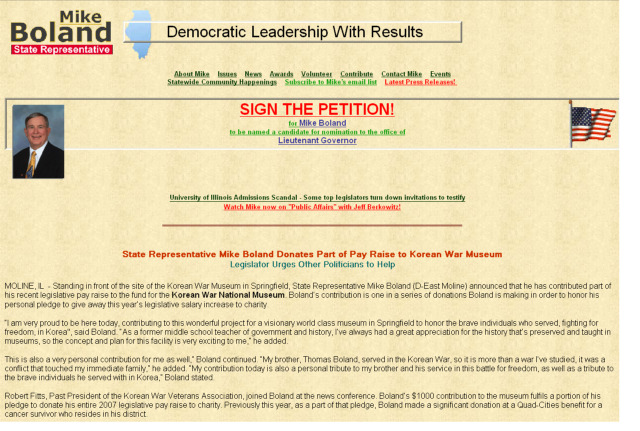 Illinois' Worst Political Web Sites