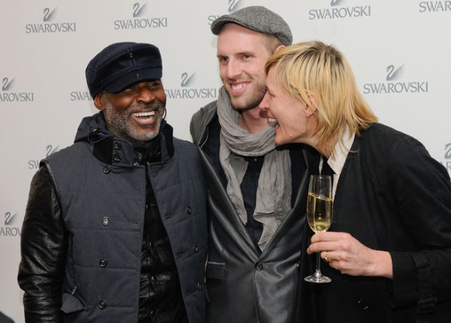 SAIC, Swarovski Team Up for Window Display