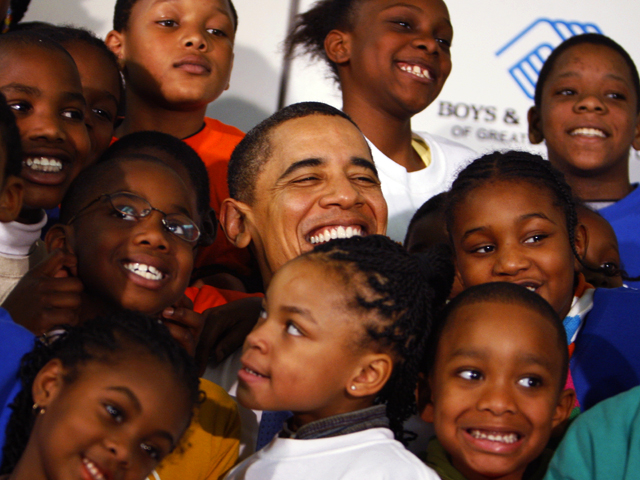 Obama's Littlest Constituents