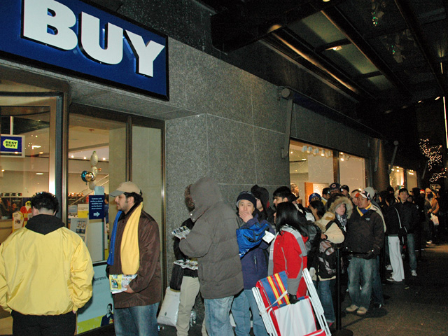 Lining Up for Best Buys 